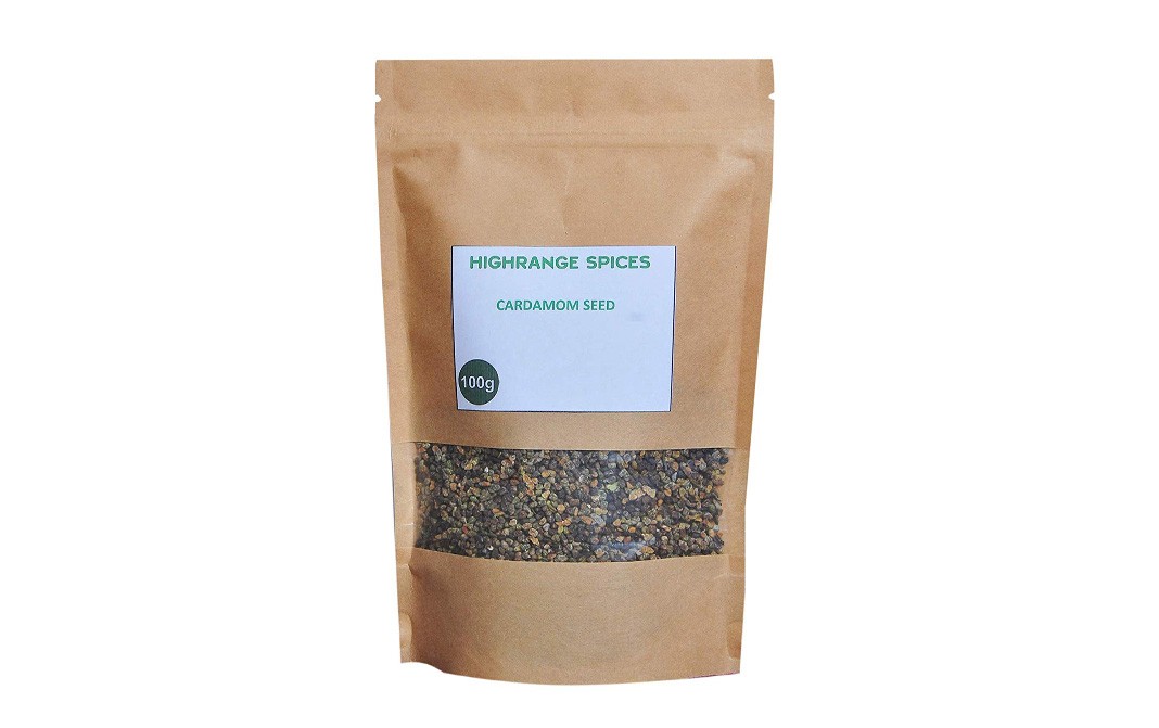 Highrange Spices Cardamom Seed   Pack  100 grams